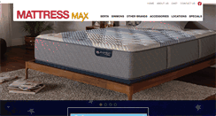 Desktop Screenshot of mattressmaxalabama.com